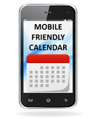 Mobile Friendly Calendar